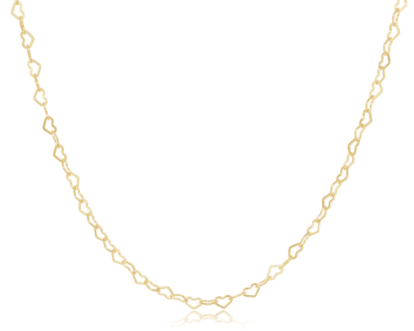 Choker Love Chain - Gold