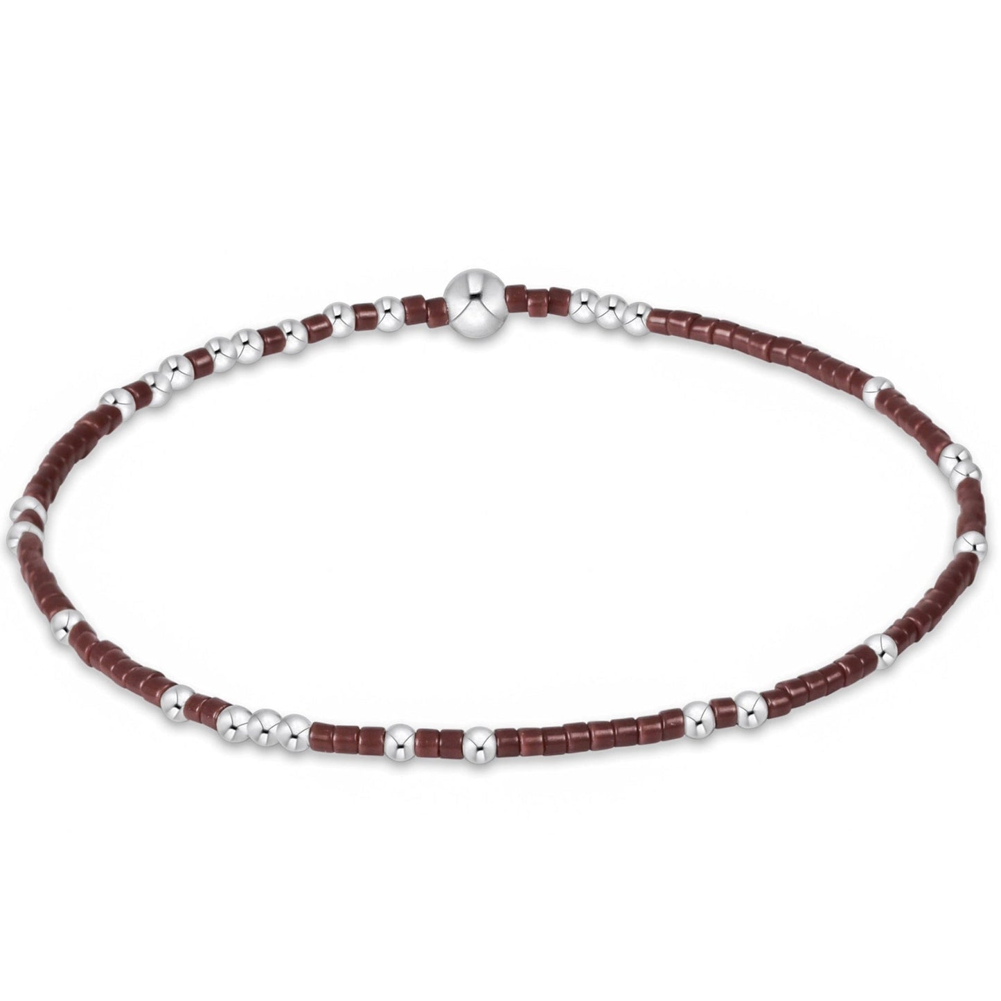Hope Unwritten Sterling Bracelet - Chocolate