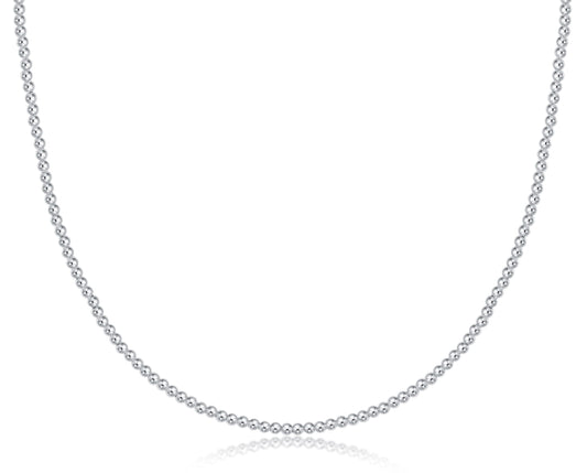 Choker Classic Sterling 2mm Bead