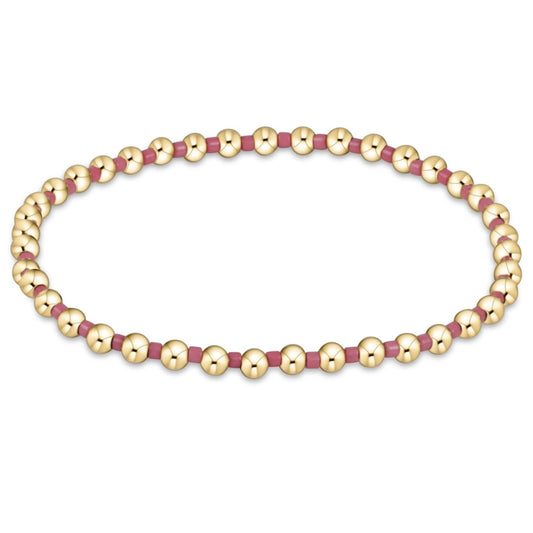 Hope Grateful Bracelet - Bright Pink
